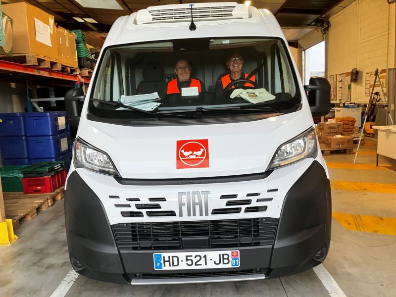 L’équipe de ramasse